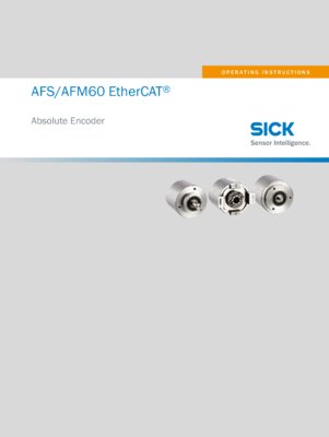 AFS/AFM60 EtherCAT Absolut Encoder