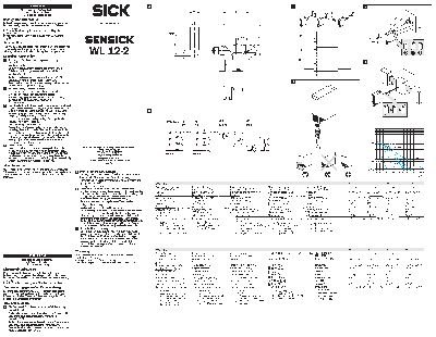 SENSICK WL 12-2