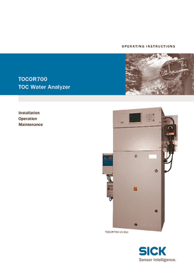 TOCOR700 TOC Water Analyzer