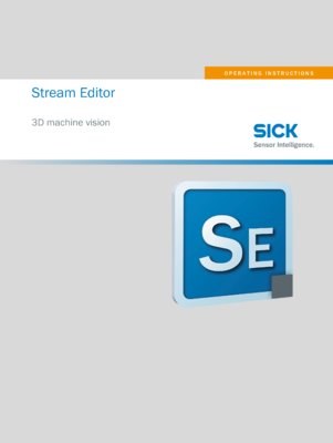 Stream Editor - 3D machine vision