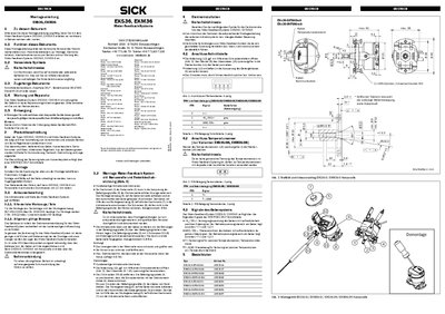 EKS36 / EKM36 Motor feedback system rotary HIPERFACE DSL®
