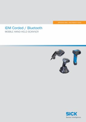 IDM Corded / Mobile Bluetooth Hand-Held Scanners