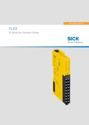 FLX3 - IO Modules Release Notes