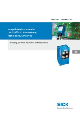 Image-based code reader LECTOR®62x Professional, High Speed, DPM Plus