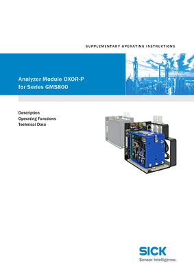 GMS800 - Analyzer module OXOR-P