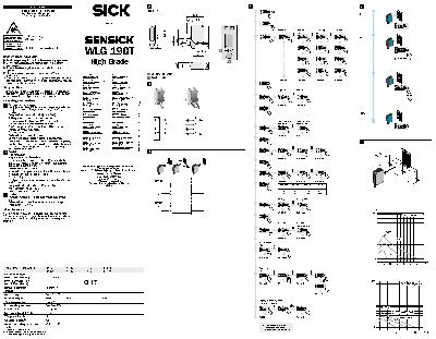 SENSICK WLG190T High Grade