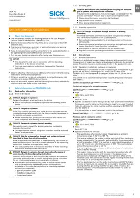ZIRKOR200 Ex, Safety Information